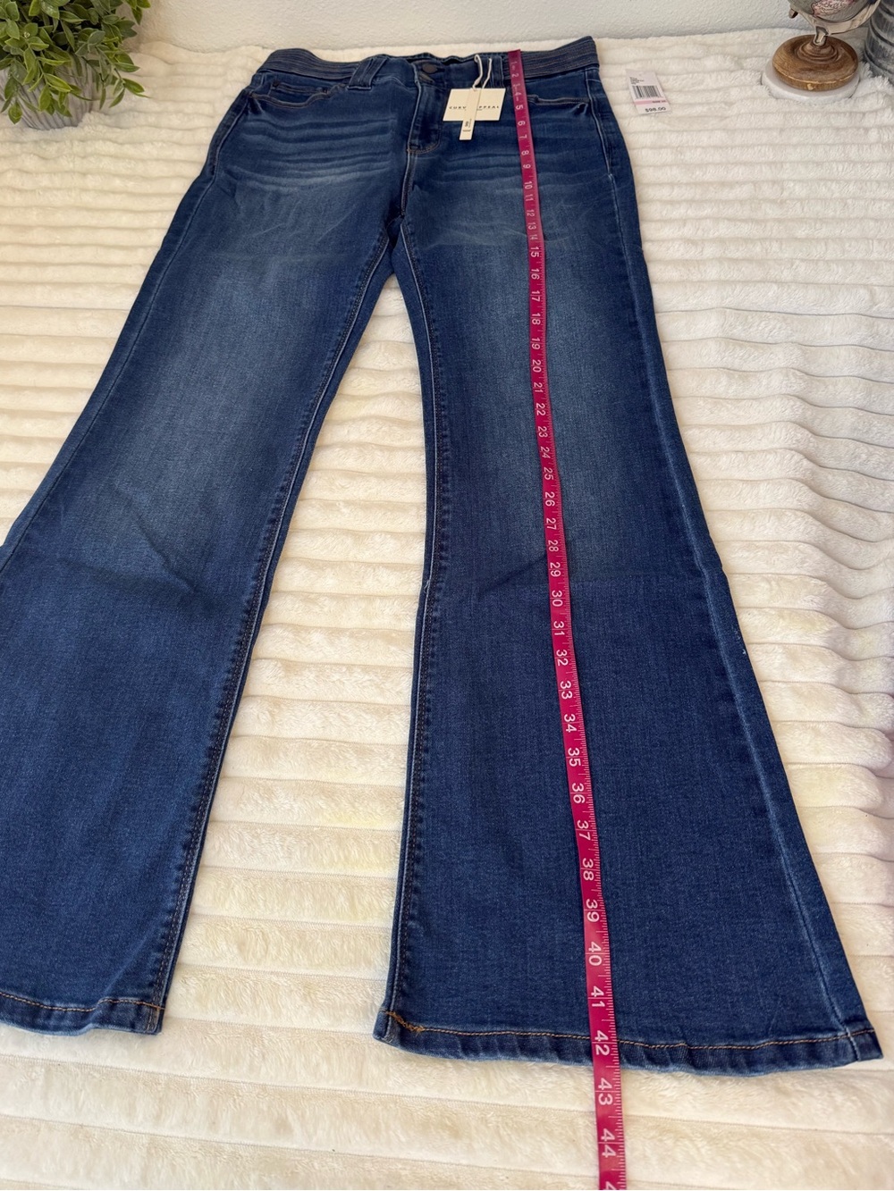 Curve Appeal High Rise Flare Jeans size 10 30 - Picture 3 of 11